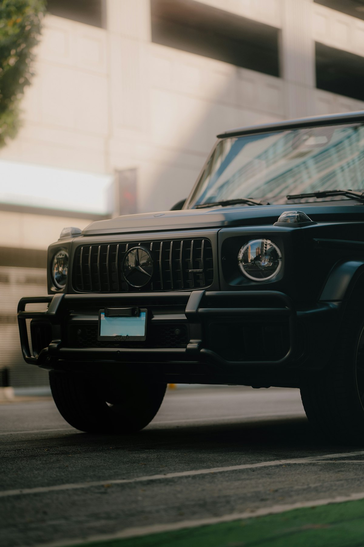 Mercedes G-Wagon front view
