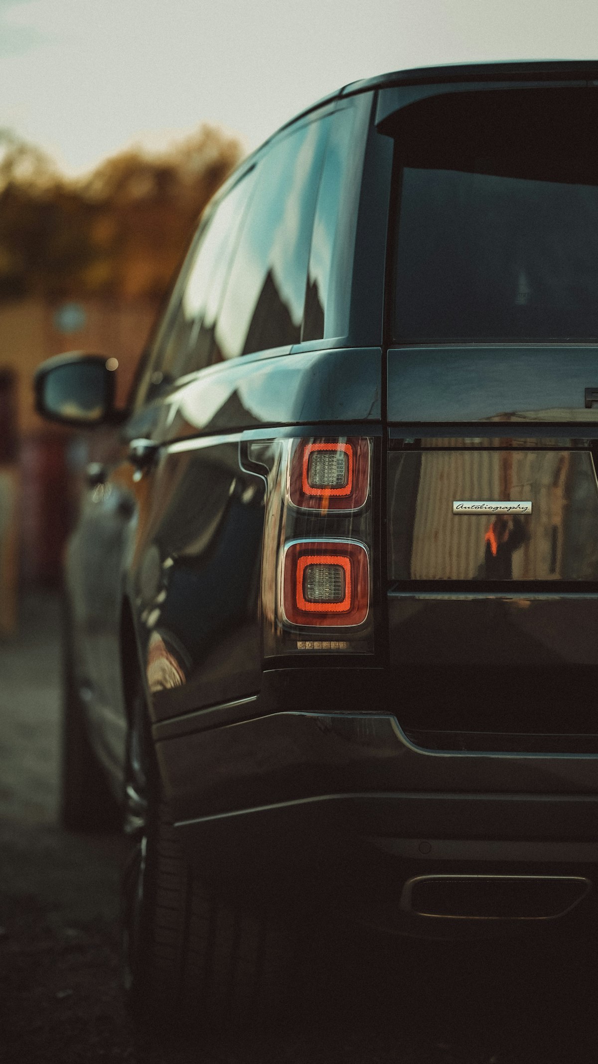 Range Rover Sport rear view