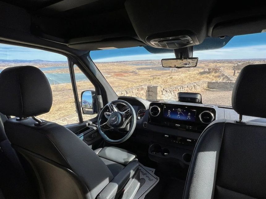 Mercedes Sprinter interior cabin