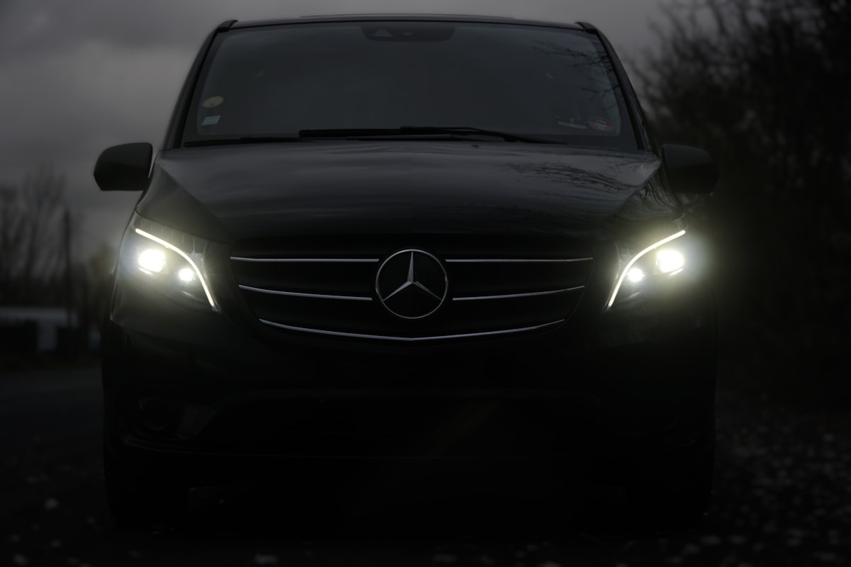 Mercedes 16-Seater front view